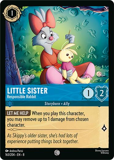 Little Sister - Responsible Rabbit (163/204) [Reign of Jafar] | Good Games Morley