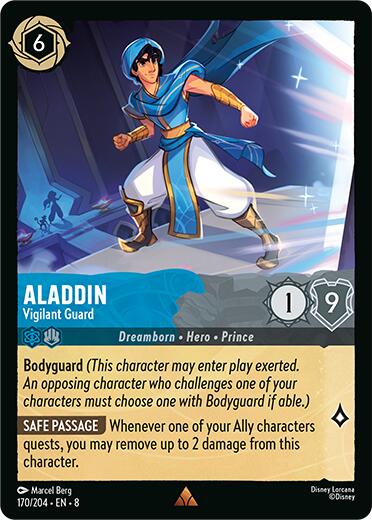 Aladdin - Vigilant Guard (170/204) [Reign of Jafar] | Good Games Morley