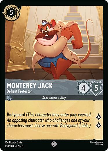 Monterey Jack - Defiant Protector (188/204) [Reign of Jafar] | Good Games Morley