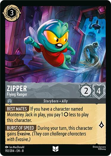 Zipper - Flying Ranger (192/204) [Reign of Jafar] | Good Games Morley