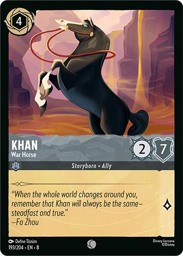 Khan - War Horse (193/204) [Reign of Jafar] | Good Games Morley