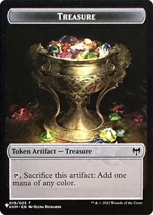 Treasure // Egg Double-Sided Token [Secret Lair Drop Series] | Good Games Morley