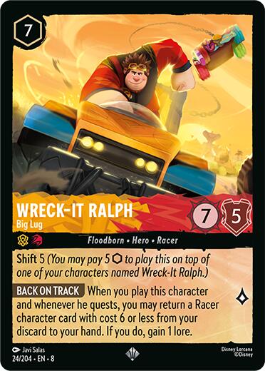 Wreck-It Ralph - Big Lug (24/204) [Reign of Jafar] | Good Games Morley