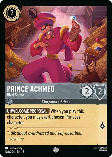 Prince Achmed - Rival Suitor (184/204) [Reign of Jafar] | Good Games Morley