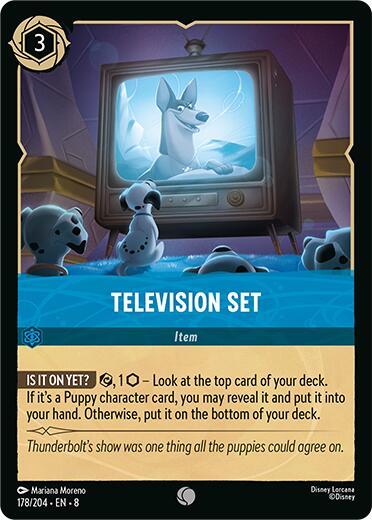 Television Set (178/204) [Reign of Jafar] | Good Games Morley
