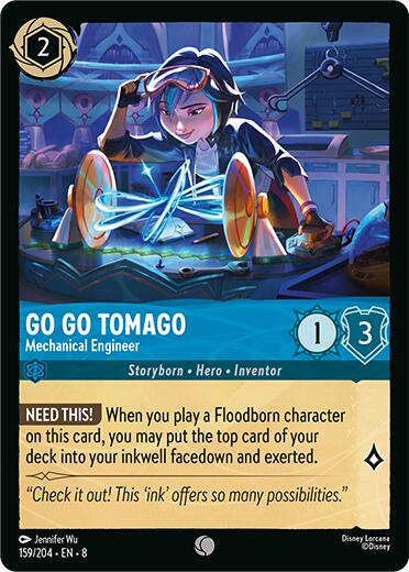 Go Go Tomago - Mechanical Engineer (159/204) [Reign of Jafar] | Good Games Morley