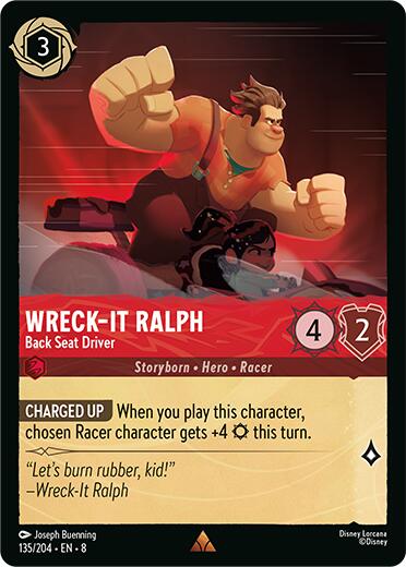 Wreck-It Ralph - Back Seat Driver (135/204) [Reign of Jafar] | Good Games Morley