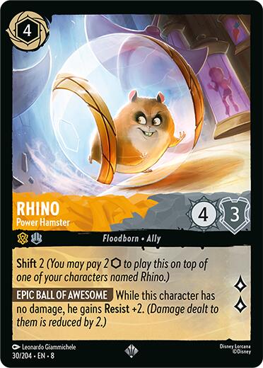 Rhino - Power Hamster (30/204) [Reign of Jafar] | Good Games Morley