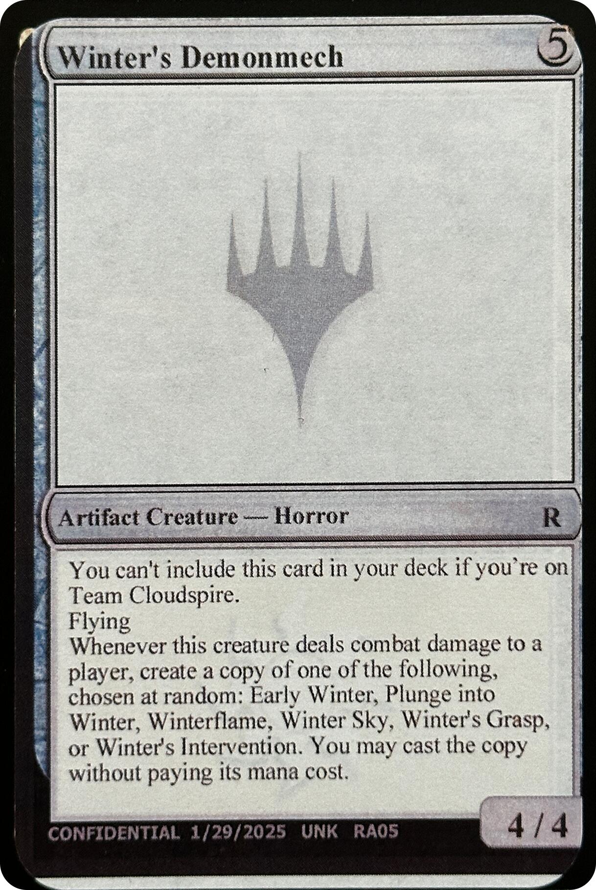 Winter's Demonmech [Unknown Event] | Good Games Morley