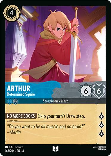 Arthur - Determined Squire (168/204) [Reign of Jafar] | Good Games Morley