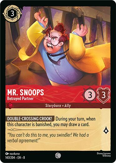Mr. Snoops - Betrayed Partner (143/204) [Reign of Jafar] | Good Games Morley