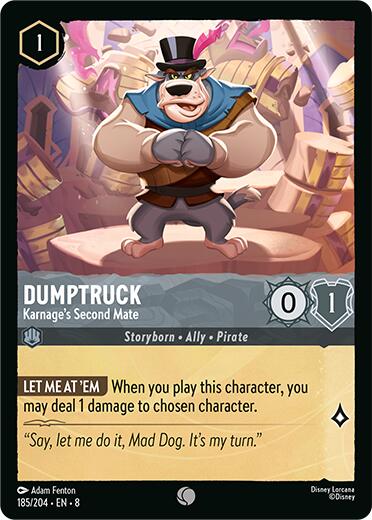 Dumptruck - Karage's Second Mate (185/204) [Reign of Jafar] | Good Games Morley