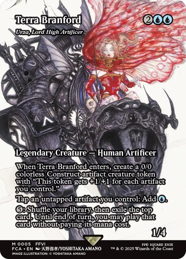 Terra Branford - Urza, Lord High Artificer (Showcase) [FINAL FANTASY : Through the Ages] | Good Games Morley