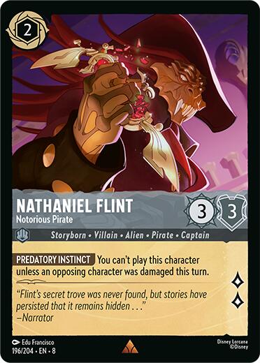 Nathaniel Flint - Notorious Pirate (196/204) [Reign of Jafar] | Good Games Morley