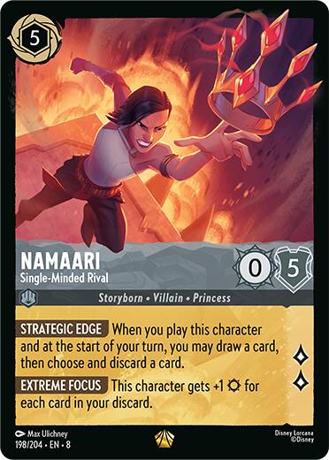 Namaari - Single-Minded Rival (198/204) [Reign of Jafar] | Good Games Morley