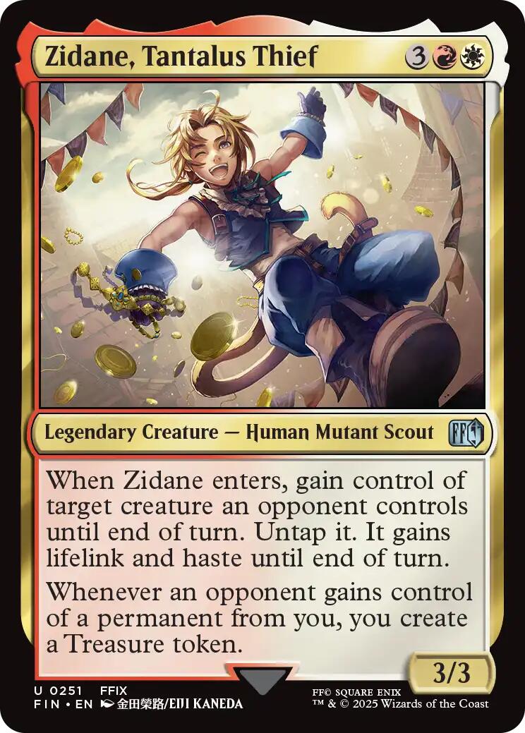 Zidane, Tantalus Thief [FINAL FANTASY] | Good Games Morley