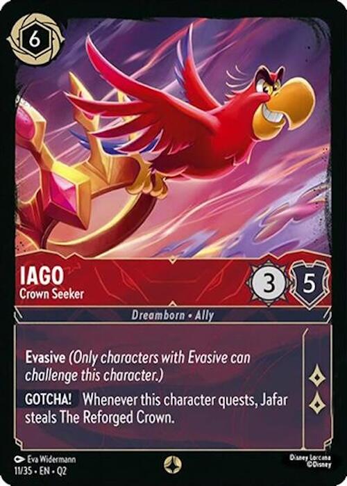 Iago - Crown Seeker (11/35) [Illumineer's Quest: Deep Trouble] | Good Games Morley