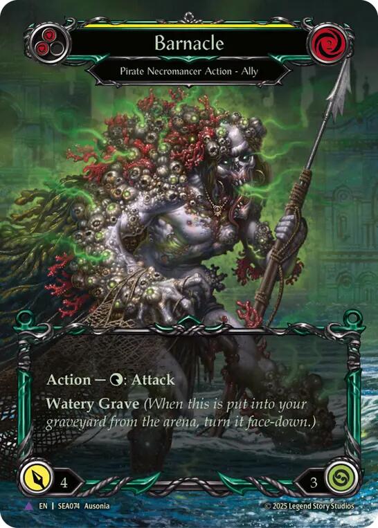 Barnacle (Marvel) [SEA074] (High Seas)  Cold Foil | Good Games Morley