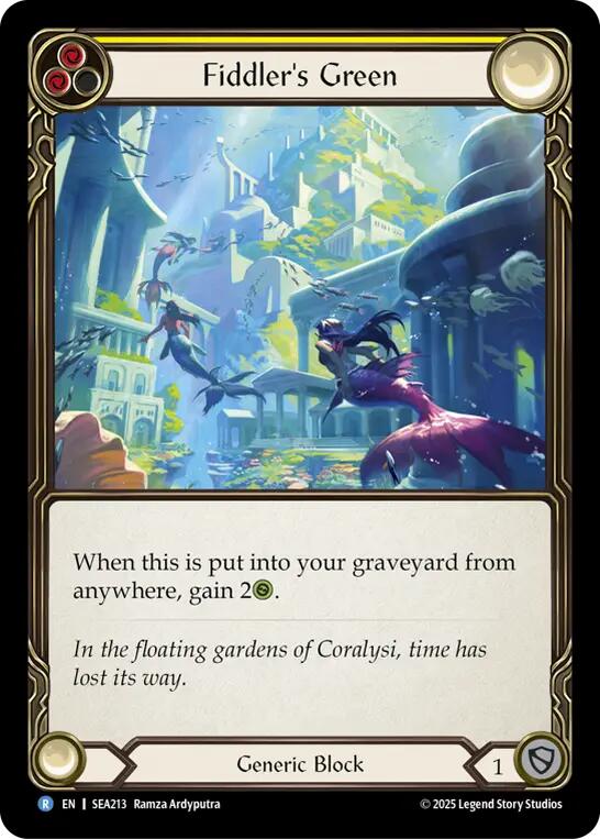 Fiddler's Green (Yellow) [SEA213] (High Seas) | Good Games Morley