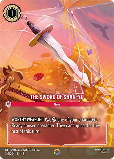The Sword of Shan Yu (Enchanted) (219/204) [Reign of Jafar] | Good Games Morley