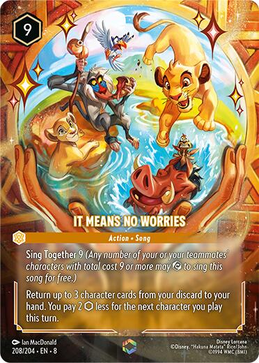 It Means No Worries (Enchanted) (208/204) [Reign of Jafar] | Good Games Morley