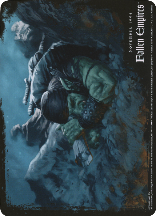 Orcish Spy (Oversized) [Eighth Edition Box Topper] | Good Games Morley