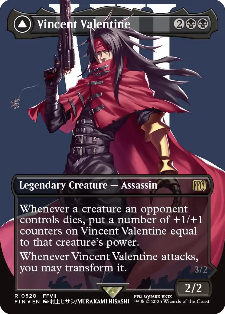 Vincent Valentine // Galian Beast (Borderless) (Surge Foil) [FINAL FANTASY] | Good Games Morley