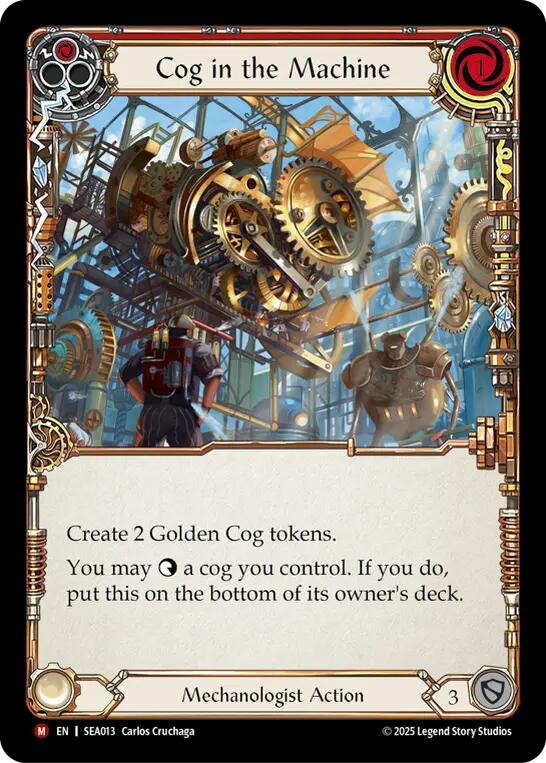 Cog in the Machine [SEA013] (High Seas)  Rainbow Foil | Good Games Morley