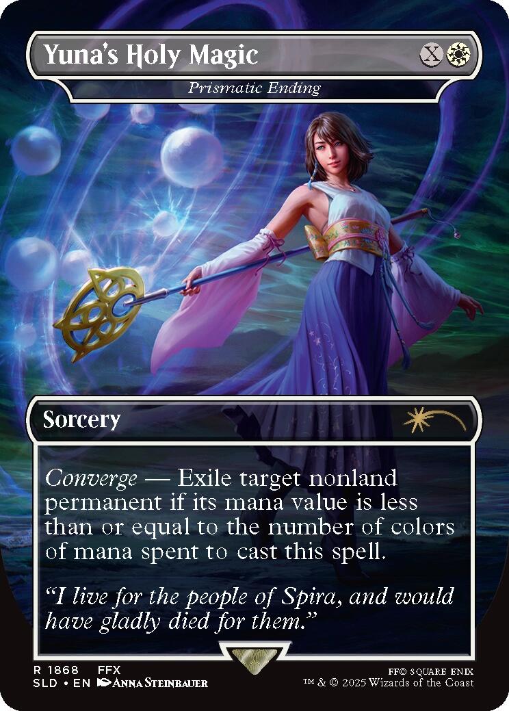 Yuna's Holy Magic - Prismatic Ending [Secret Lair Drop Series] | Good Games Morley