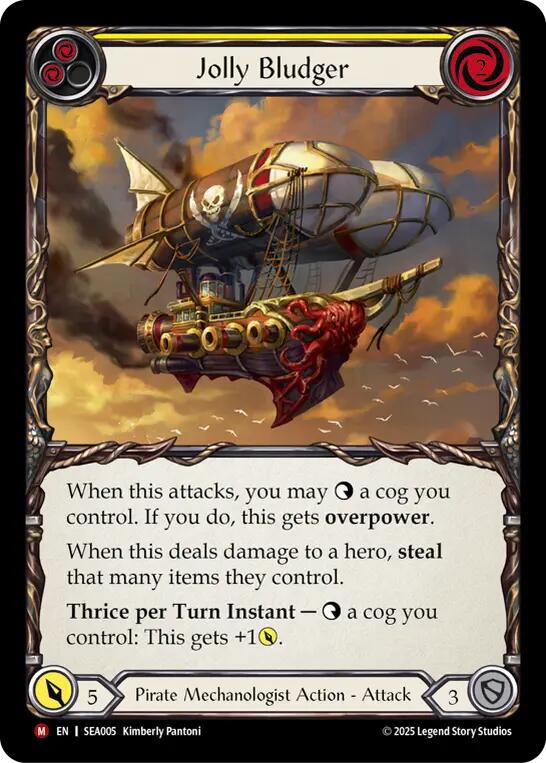 Jolly Bludger [SEA005] (High Seas)  Rainbow Foil | Good Games Morley