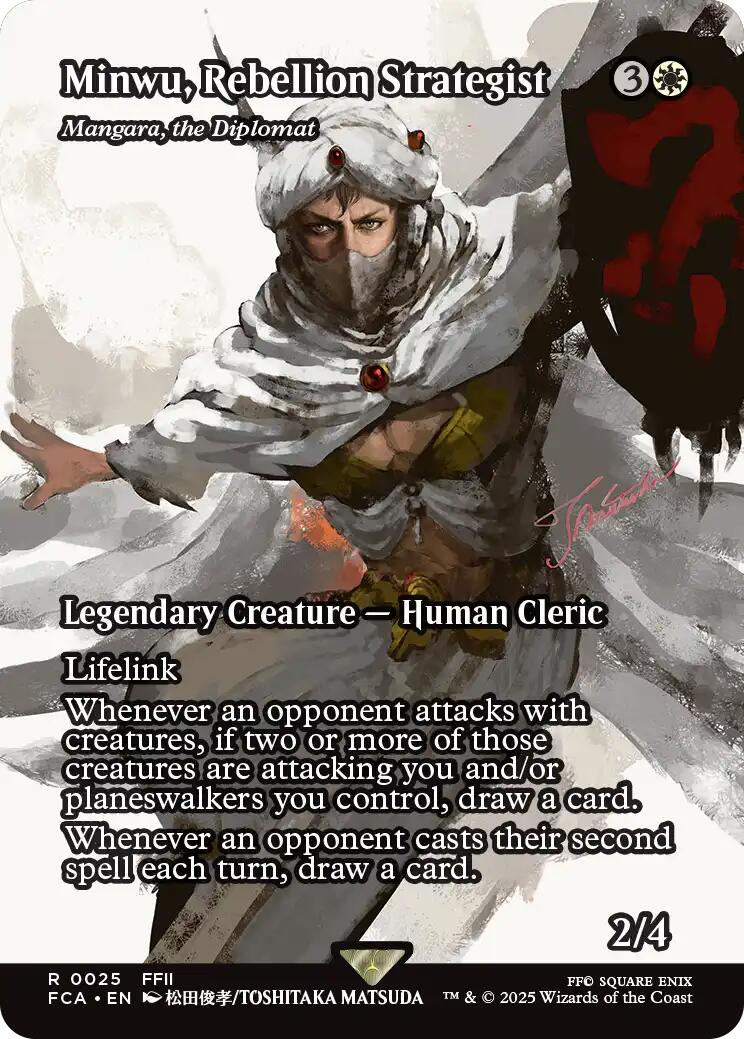 Minwu, Rebellion Strategist - Mangara, the Diplomat (Showcase) [FINAL FANTASY : Through the Ages] | Good Games Morley