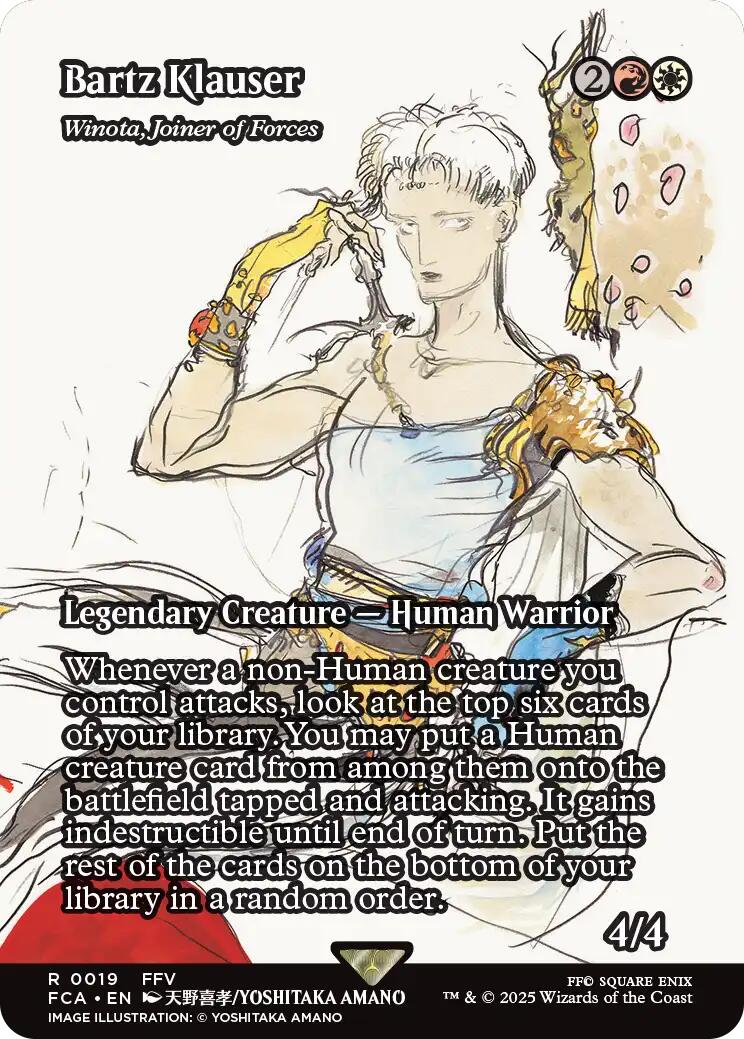 Bartz Klauser - Winota, Joiner of Forces (Showcase) [FINAL FANTASY : Through the Ages] | Good Games Morley