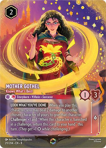 Mother Gothel - Knows What's Best (Enchanted) (211/204) [Reign of Jafar] | Good Games Morley