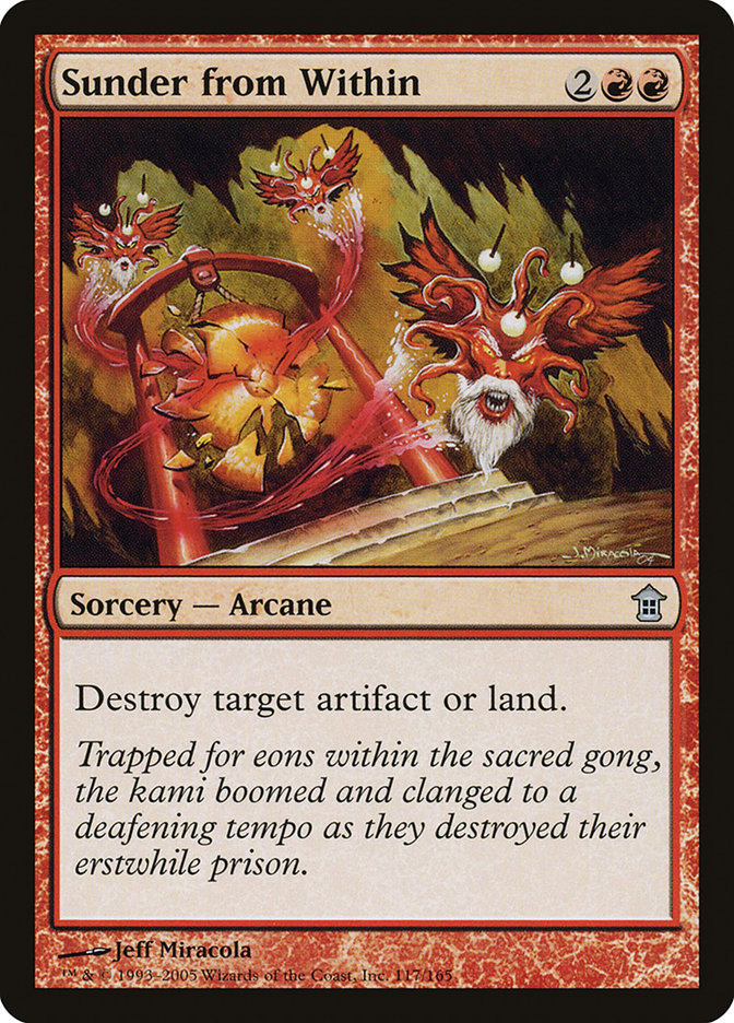 Sunder from Within [Saviors of Kamigawa] | Good Games Morley
