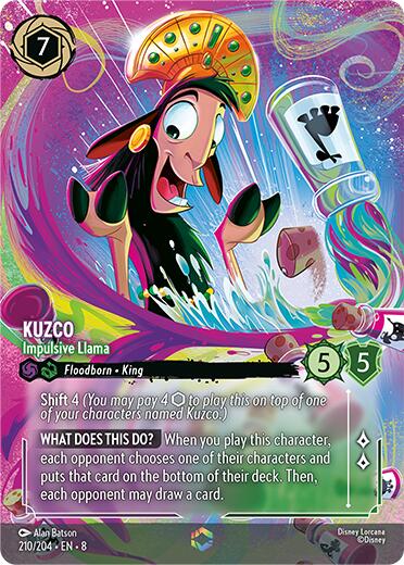Kuzco - Impulsive Llama (Enchanted) (210/204) [Reign of Jafar] | Good Games Morley