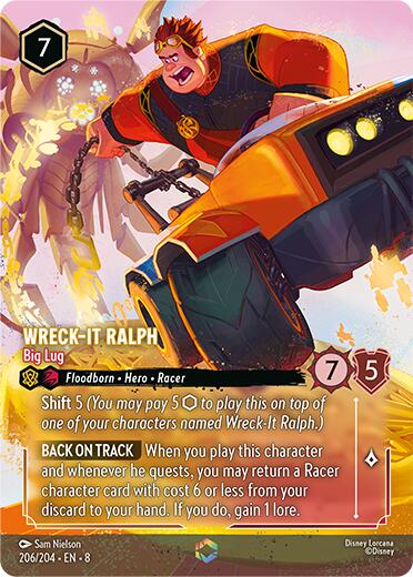 Wreck-It Ralph - Big Lug (Enchanted) (206/204) [Reign of Jafar] | Good Games Morley