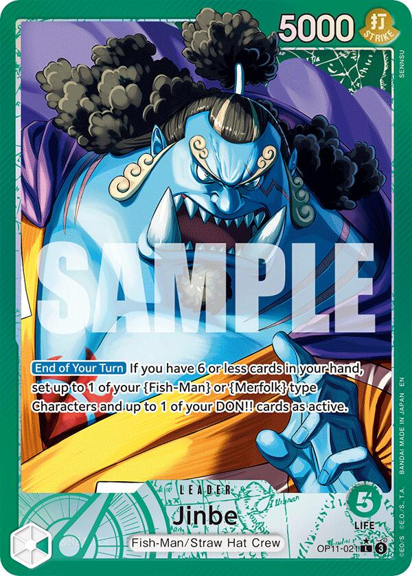 Jinbe (021) (Alternate Art) [A Fist of Divine Speed] | Good Games Morley