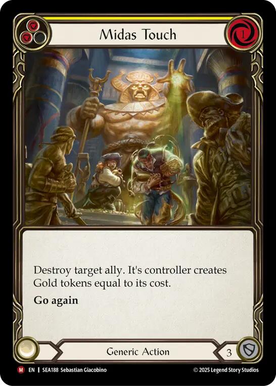 Midas Touch [SEA188] (High Seas)  Rainbow Foil | Good Games Morley