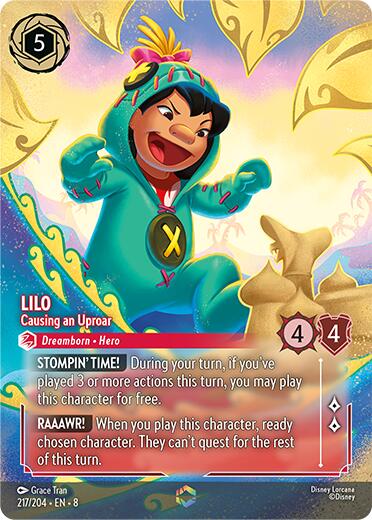 Lilo - Causing an Uproar (Enchanted) (217/204) [Reign of Jafar] | Good Games Morley