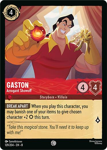 Gaston - Arrogant Showoff (129/204) [Reign of Jafar] | Good Games Morley