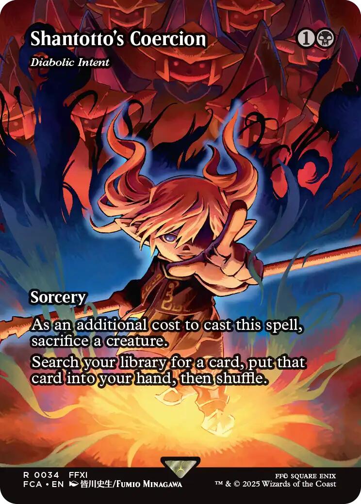 Shantotto's Coercion - Diabolic Intent (Showcase) [FINAL FANTASY : Through the Ages] | Good Games Morley