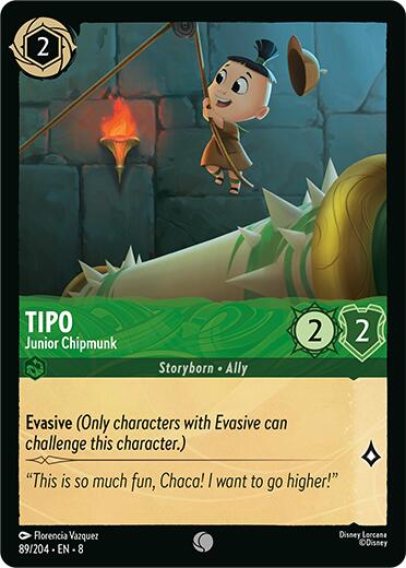 Tipo - Junior Chipmunk (89/204) [Reign of Jafar] | Good Games Morley
