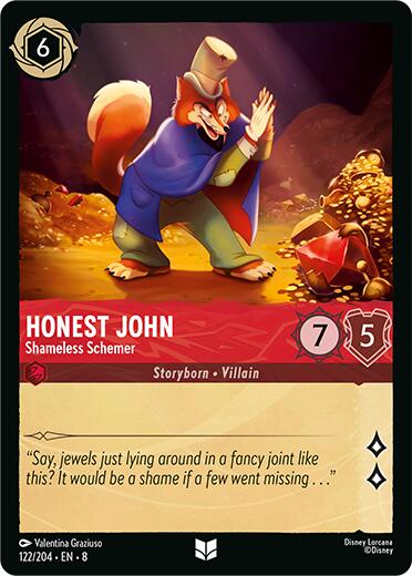 Honest John - Shameless Schemer (122/204) [Reign of Jafar] | Good Games Morley