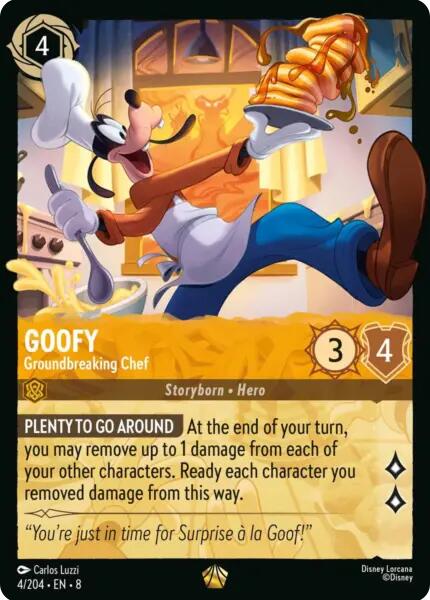 Goofy - Groundbreaking Chef (4/204) [Reign of Jafar] | Good Games Morley