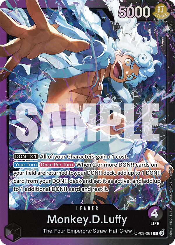 Monkey.D.Luffy (OP09-061) [Starter Deck: Purple/Black Monkey.D.Luffy] | Good Games Morley