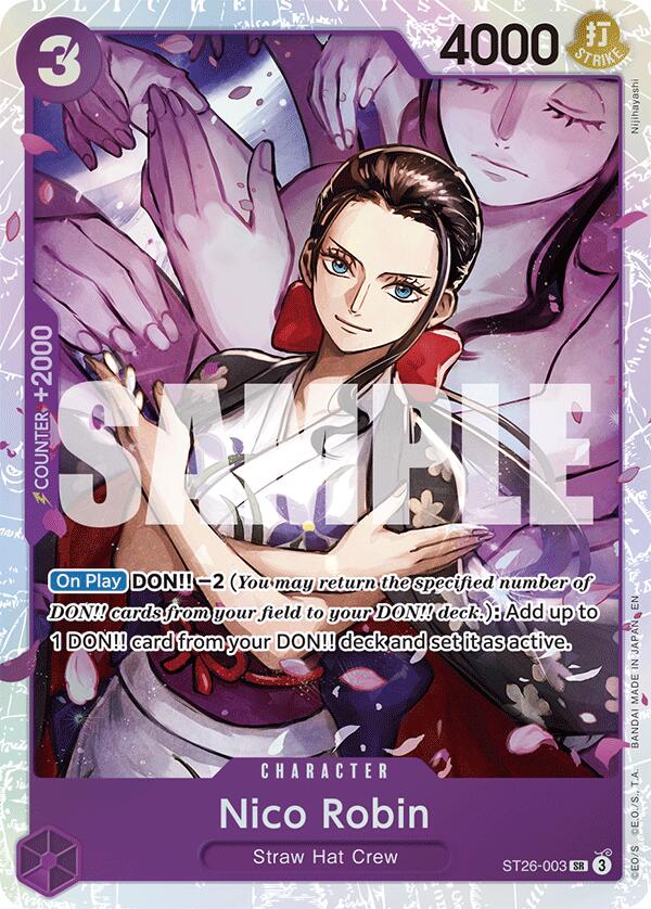 Nico Robin [Starter Deck: Purple/Black Monkey.D.Luffy] | Good Games Morley