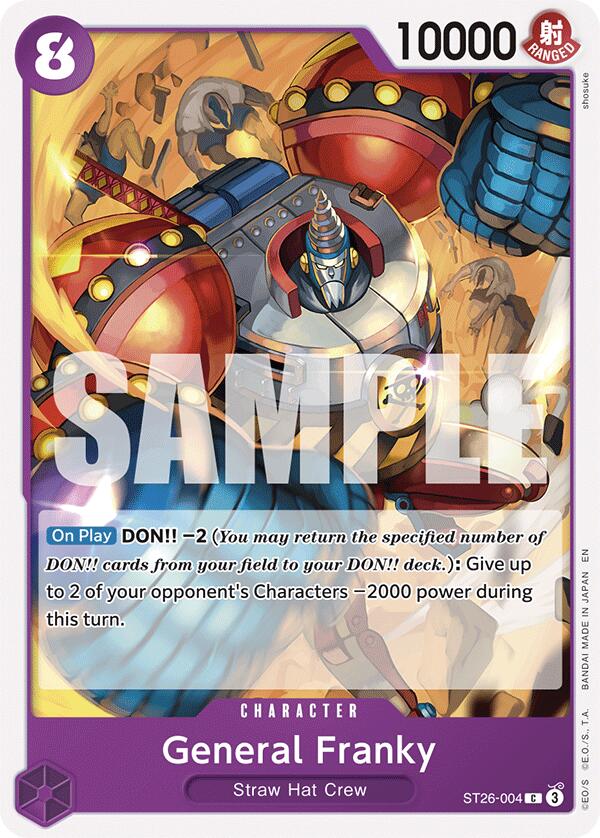 General Franky [Starter Deck: Purple/Black Monkey.D.Luffy] | Good Games Morley