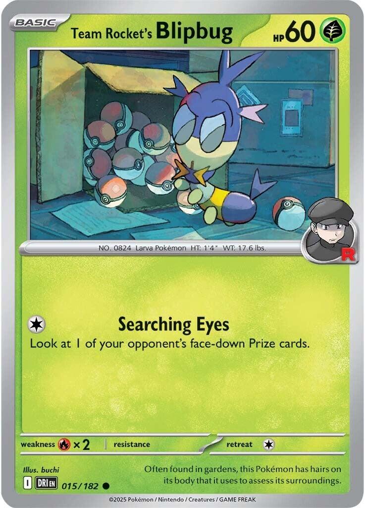 Team Rocket's Blipbug (015/182) [Scarlet & Violet: Destined Rivals] | Good Games Morley