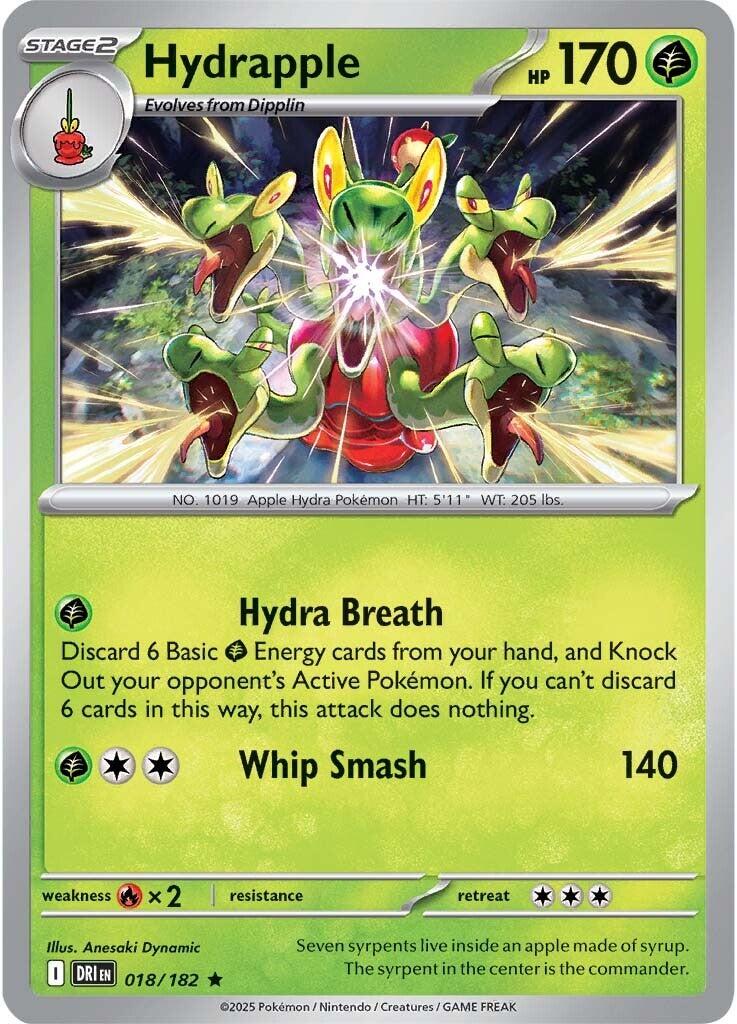 Hydrapple (018/182) [Scarlet & Violet: Destined Rivals] | Good Games Morley
