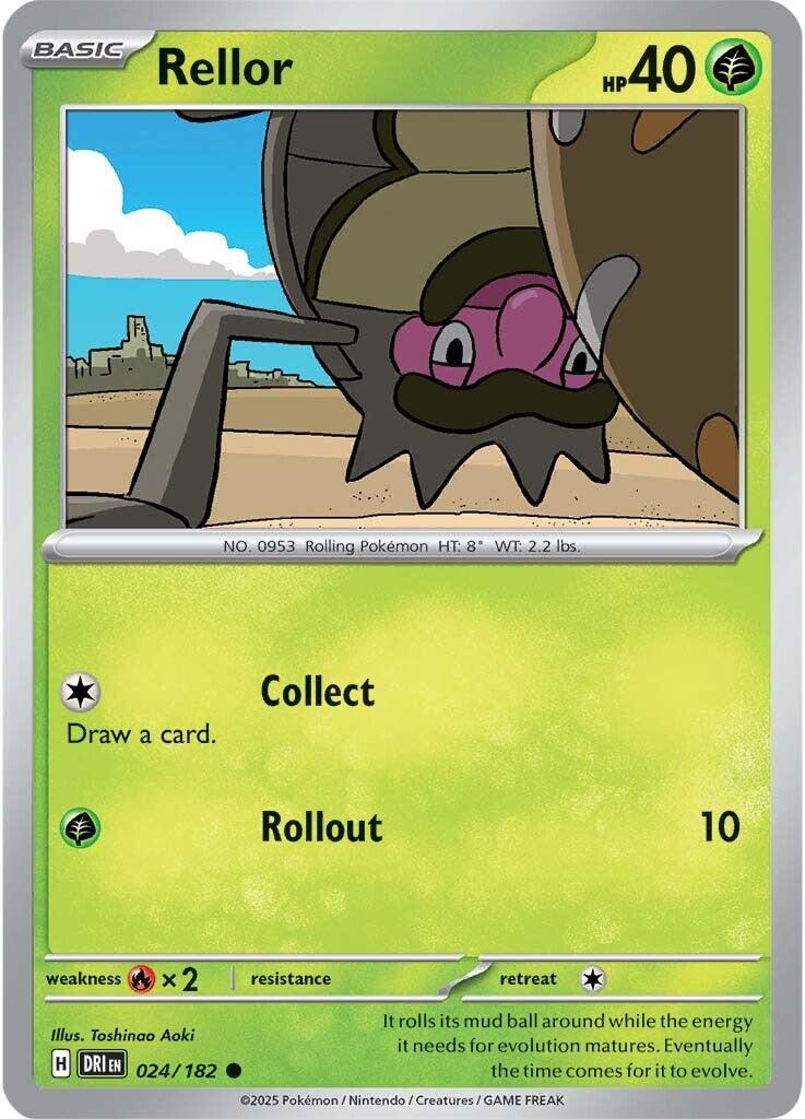 Rellor (024/182) [Scarlet & Violet: Destined Rivals] | Good Games Morley